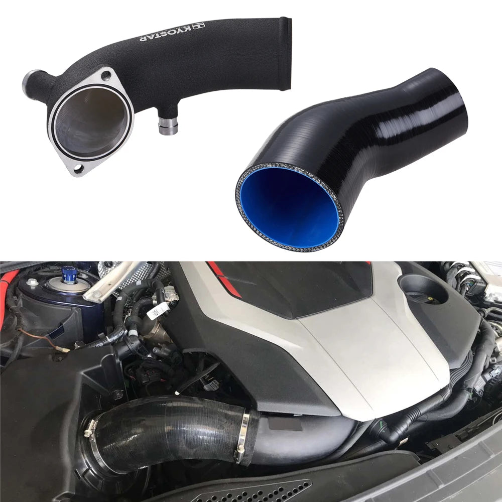 B9 S4/S5 High Flow Turbo Inlet Pipe Silicone Intake Hose